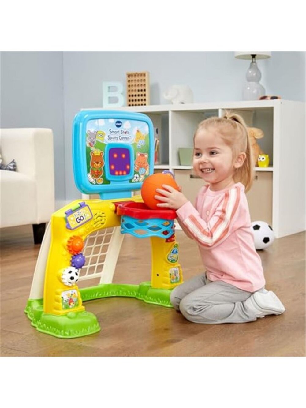 Smart Shots Sports Center (Frustration Free Packaging), Yellow - Picture 5 of 6